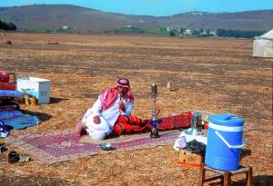 Vodn dmka - neodmysliteln soust arabsk siesty.